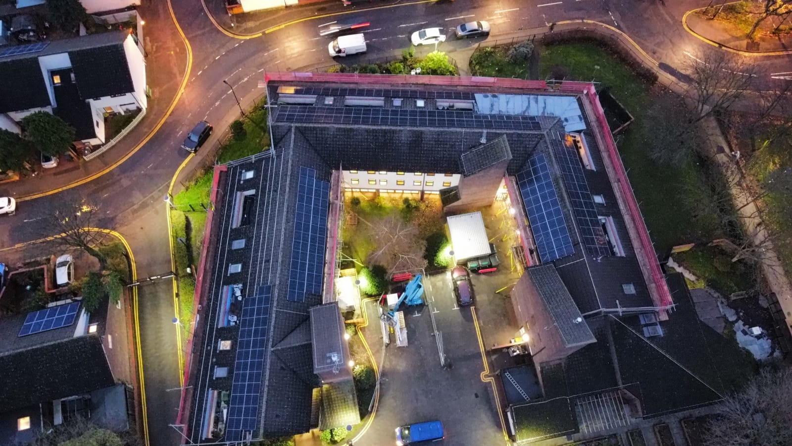 Waltham Forest homes from above