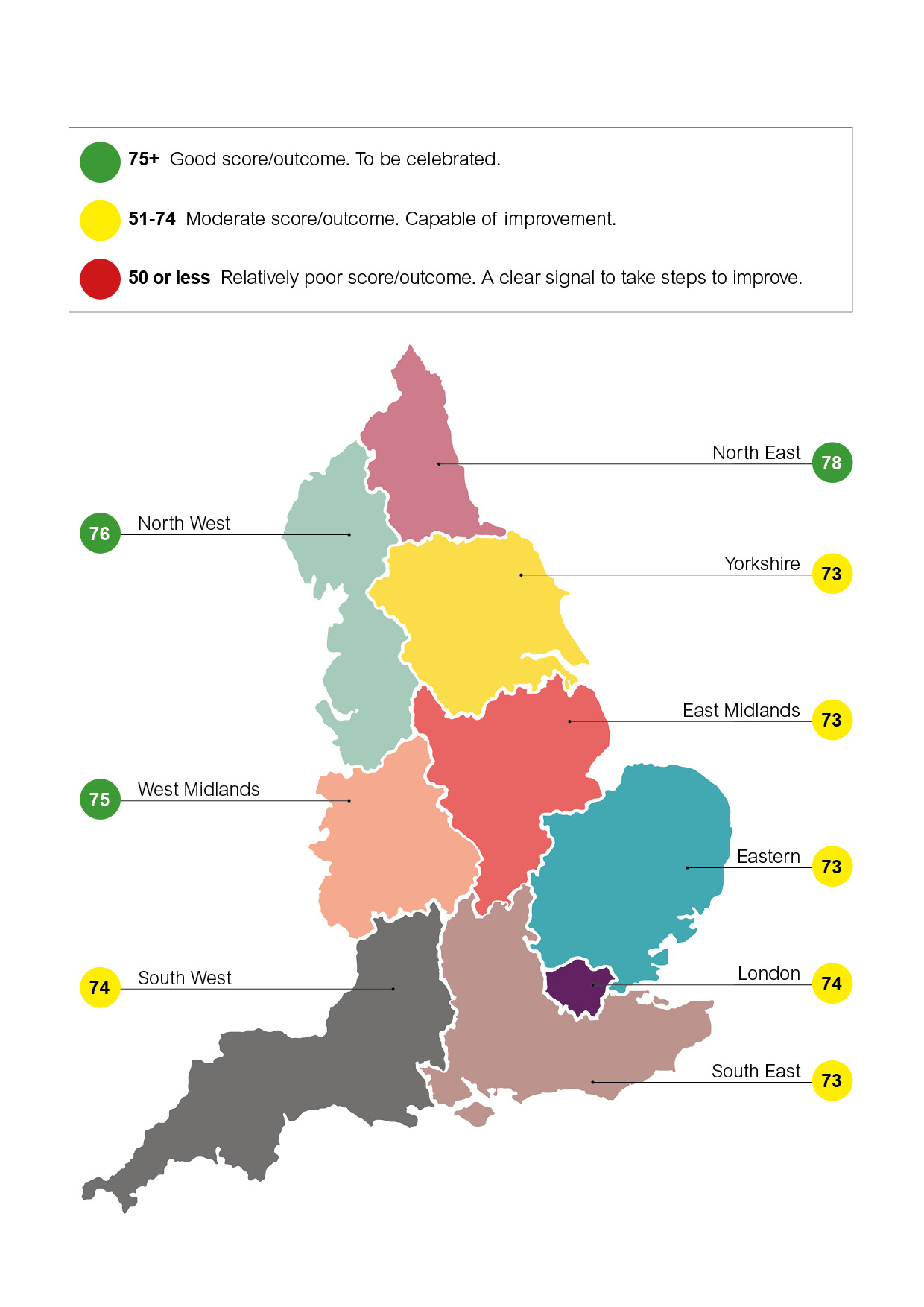 Employer standards survey for registered social workers map 2024