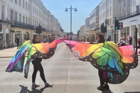 Leamington’s ‘butterfly’ ambassadors  