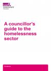 Cover image for cllr guide to homelessness sector doc