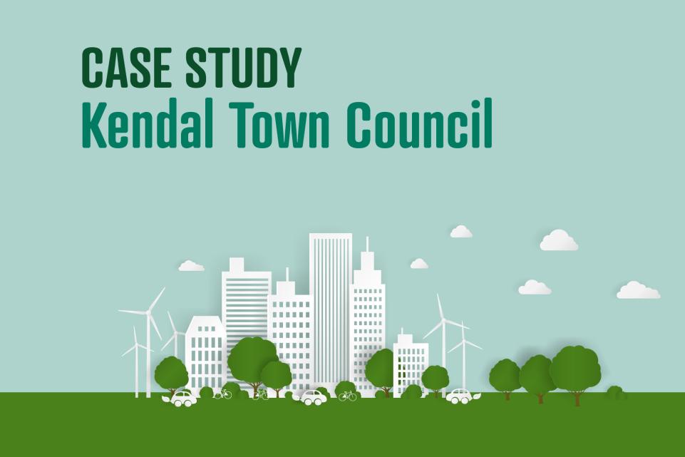 Climate change comms hub Kendal case study graphic
