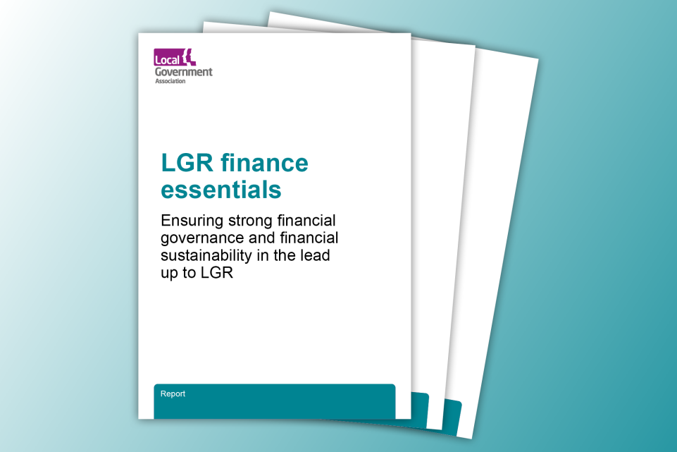 LGR finance essentials: Ensuring strong financial governance and financial sustainability in the lead up to LGR on a plain background