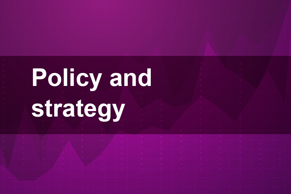Policy and strategy